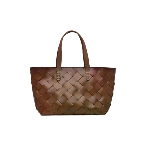 Dragon Diffusion Кожа Тоут Сумка Сумка для покупок Сумка Женская Коричневая