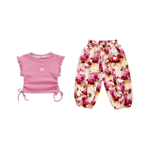 Cotton Gene Повседневная спортивная одежда 2 предмета комплект цвет на изображении для детей 3-7 лет