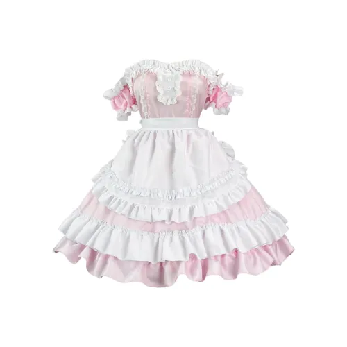 Shuhao Bai Короткий рукав Платье Женское