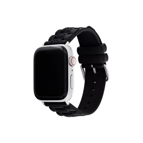 COACH Ремешок Apple Совместимость Резина Материал 42 мм