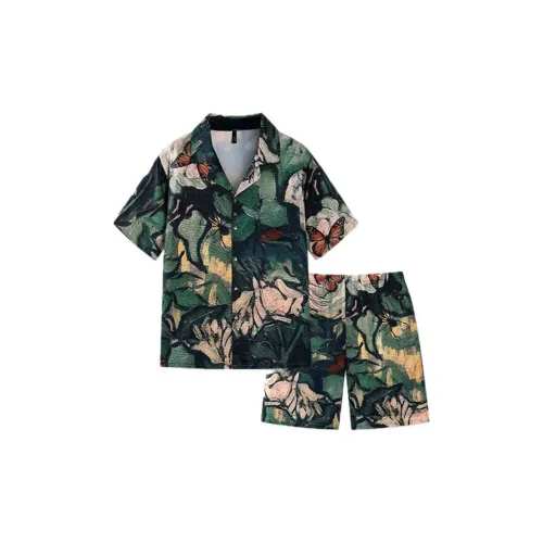 HAOFUFEN Изображение Цвет Мужской Пижамный Комплект