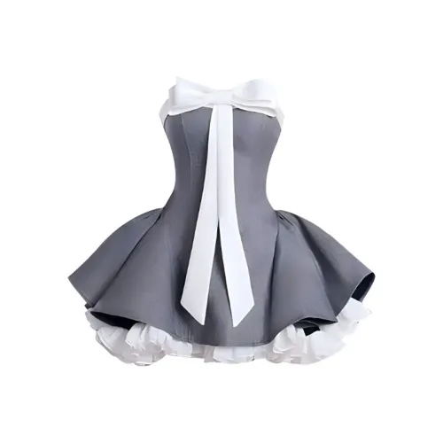 TIBINB Без рукавов Платье Женское