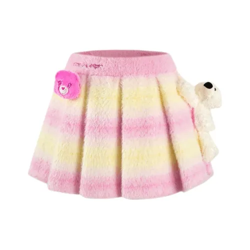 13 DEMARZO x CARE BEARS Повседневные короткие юбки Женские