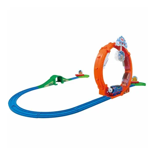 TAKARA TOMY Thomas Вращающийся FLIP! Экстравагантный Парк развлечений Электрический Хвост платья Игрушки