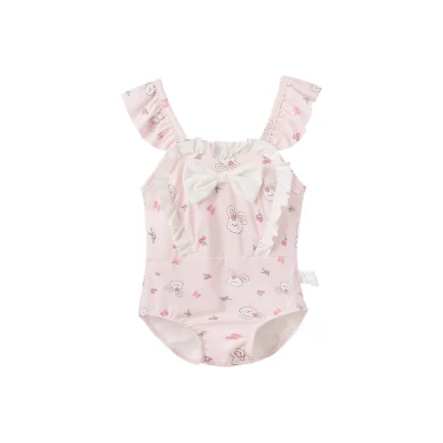 JELLYBABY Детский купальник розовый для детей 3-7 лет
