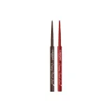 Комплект из двух частей: Сглаживающий Eyeliner Pen 02 Коричневый + Гладкий Eye Подкладка Pen 05 Карамель