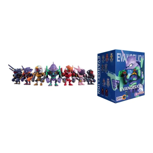 BANDAI QMSV C EVANGELION Слепые коробки Один Blind Коробка