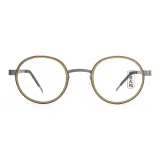 Серый, чайный коричневый + серебристо-серый