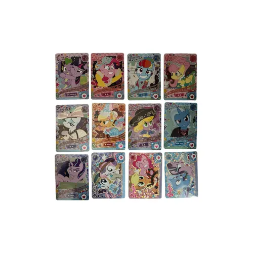 KAYOU My Little Pony Card Веселье Shadow Пачка Вторая ЭДИЦИЯ Карточки с рейтингом CR Всего 12 карточек IP Аниме Полный комплект
