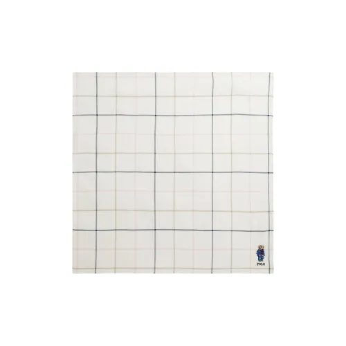 Polo Ralph Lauren Хлопковый шелк Шарфы Унисекс Белый