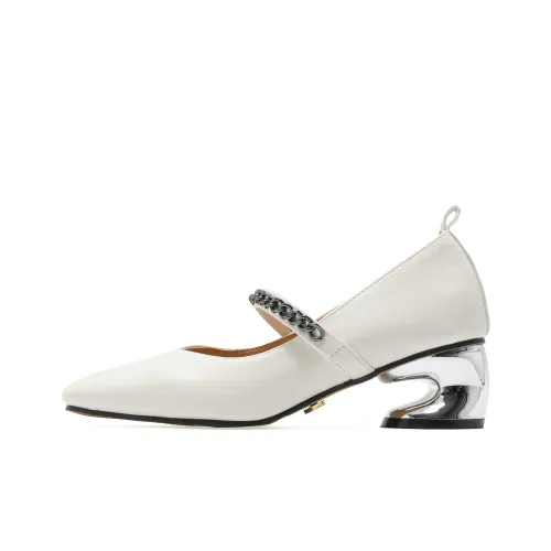 Be Good Туфли Мэри Джейн с нестандартным каблуком 5 см женские