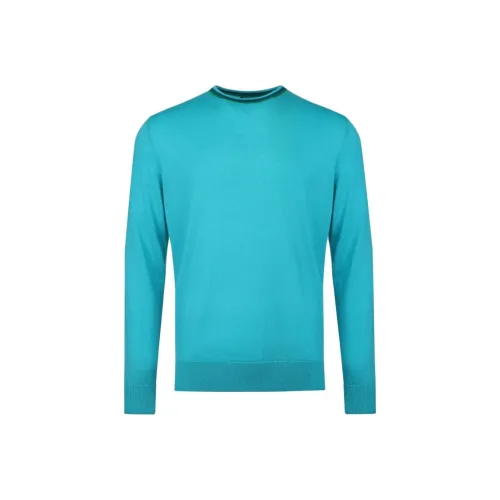 GFORE Светло-Синие Мужские Свитера