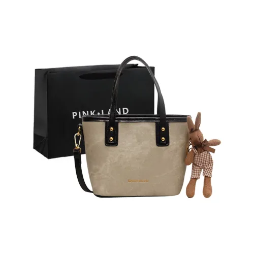 PINK·LAND Имитация Деним Сумка Женская Экрю Коричневый Джинсовый Синий