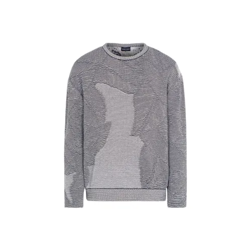 GIORGIO ARMANI Серые Мужские Свитера