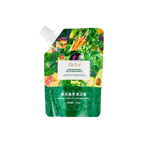 ZKYO Дикий Овощной Plant Extract Чистка Очищающие средства Борьба с АКНЕ Увлажнение Отшелушивание