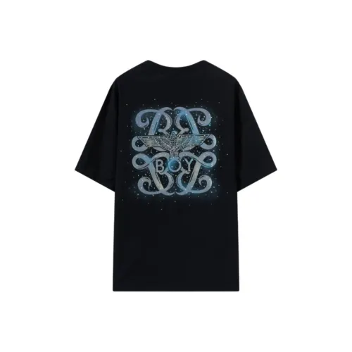 BOY LONDON Мужские черные футболки