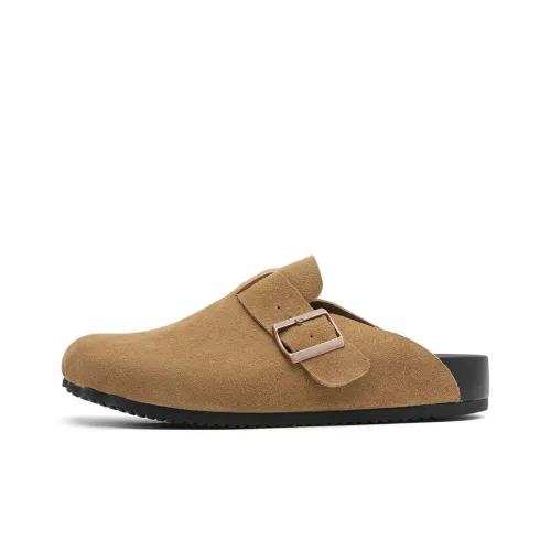 KUNGFUDEER Резиновая подошва устойчивая к истиранию домашние тапочки мужские