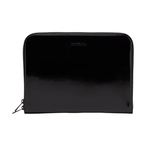 Onitsuka Tiger Клатч из коровьей кожи стандартный унисекс черный