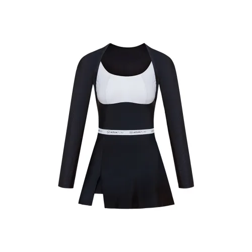 AQUAPLAY Ван-Пис Купальник Женские Наполненный Черный