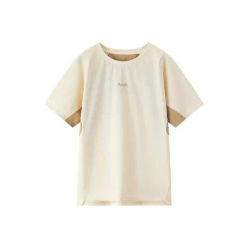 SWIFT Овсяно-белый Kids T Рубашки