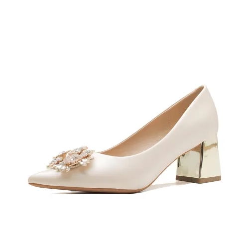 GOSO Высокие каблуки Женские Абрикос