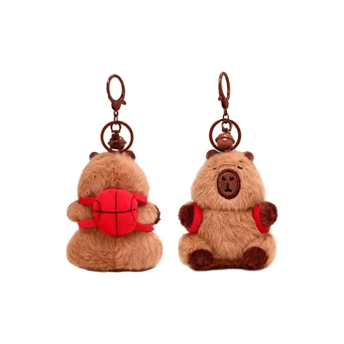 BEAR FORT Cute and Playful Капибара Куклы Плюшевая кукла 11 см Рекомендуемый рост