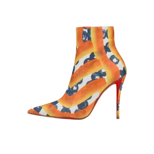 Christian Louboutin Ботильоны Апельсин Женские
