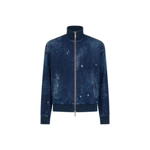 DSQUARED 2 Куртки и Пальто Мужской Морской Синий