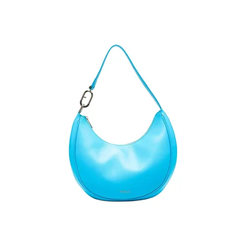 Furla Primavera Коровья кожа Сумка через плечо средний размер женский синий