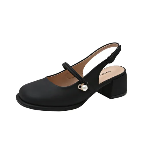 Wuji Грубый каблук Высокие каблуки 5 см Женские