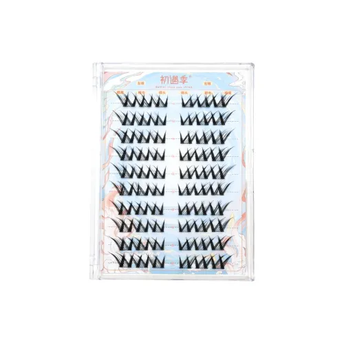 CHUYUJI Клей Бесплатно Кошачий глаз Upper LASH Линия Сегментированный Один Кластер Утолщающий Стиль Сегментированные Накладные ресницы Y24