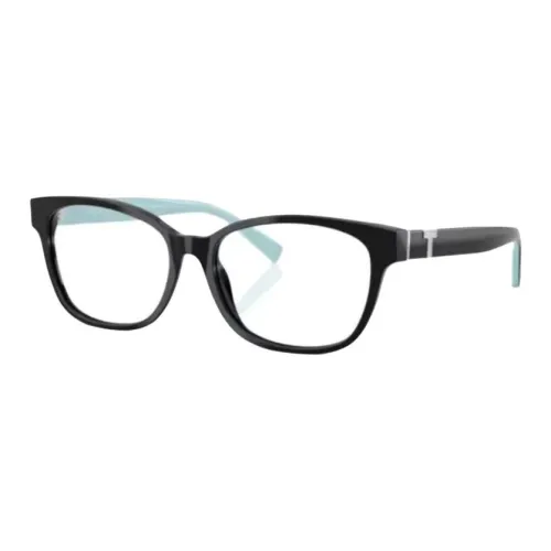 TIFFANY CO. Ацетатные квадратные оправы для очков унисекс черного цвета