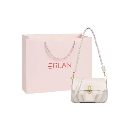 EBLAN Сумка через плечо из коровьей кожи сумка на плечо обычная женская цвет экрю