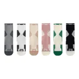 Смешанные цвета, 6 пар (Баскетбольные носки)