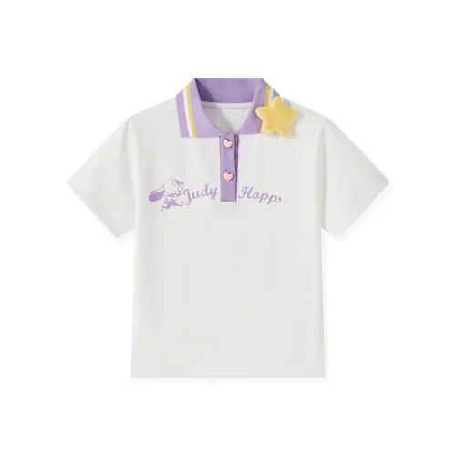 Disney Zootopia T-рубашка Белая для детей 3-7 лет