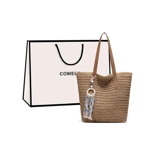 COMELY Ткань Тоут Сумка Сумка для покупок Сумка Сумка через плечо Женская Хаки