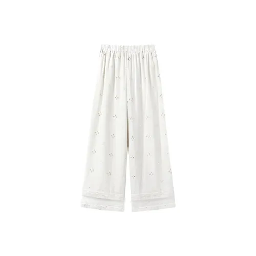 YEARNED Абрикос Женские Повседневные Брюки