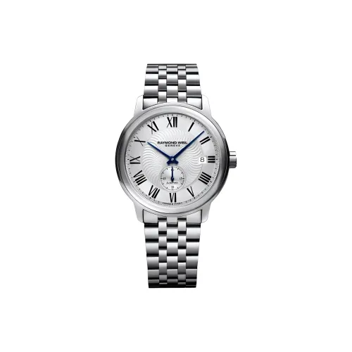 Raymond Weil Автоматический Механический Механизм Мужские Часы 39,5 мм Серебряный