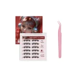 4[Звезда Motion Коллекция]6-рядов Нет-Клей 5D Мягкий Барби (Rulin Принцесса Нижняя заколка)