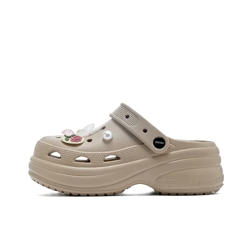 JOSINY Сабо Коричневый Высота каблука 6,5 см Женские