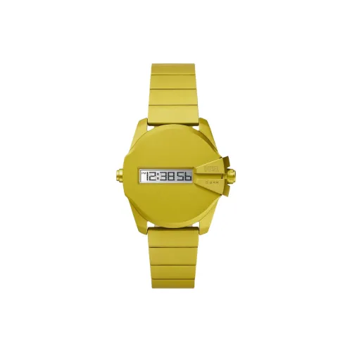 DIESEL Мужские часы Кварцевый механизм Алюминиевый ремешок 35 мм Серый циферблат