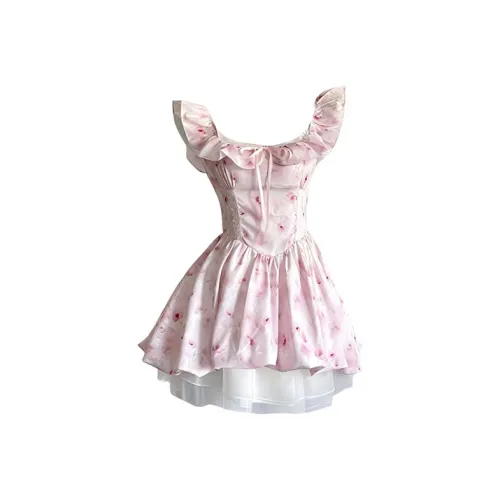 MO VOICE Без рукавов Платье Женское