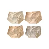 4 пачки (Белый + Розовый + Кожа + Серо-фиолетовый)