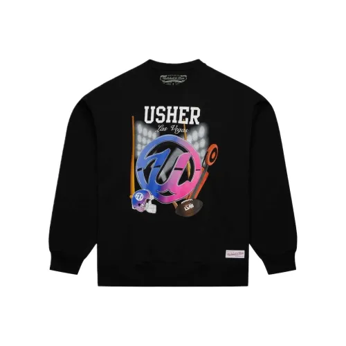 MITCHELL NESS x Usher Толстовка Мужская Черная