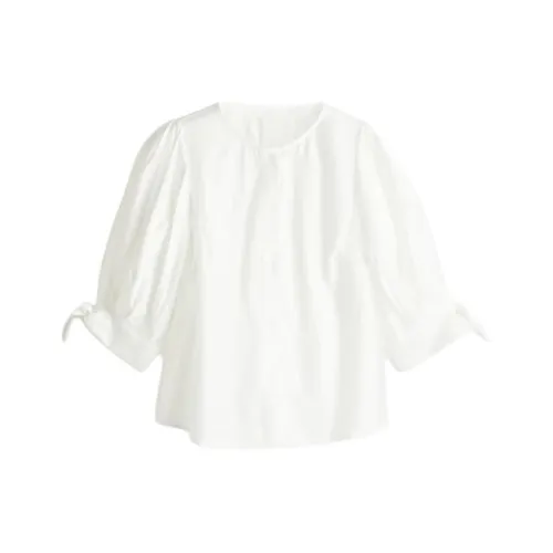 H&M Белые Женские Рубашки