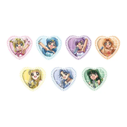 JOYOUTH Русалка's Melody Сердце Значок LUCIA Boeing Олово Значки