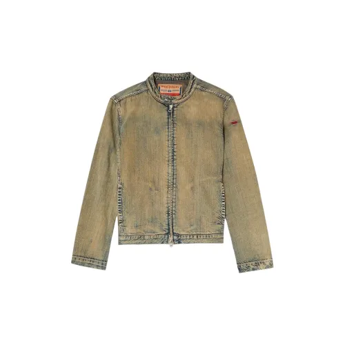 DIESEL Denim Куртка Мужская Средняя Темно-Синяя