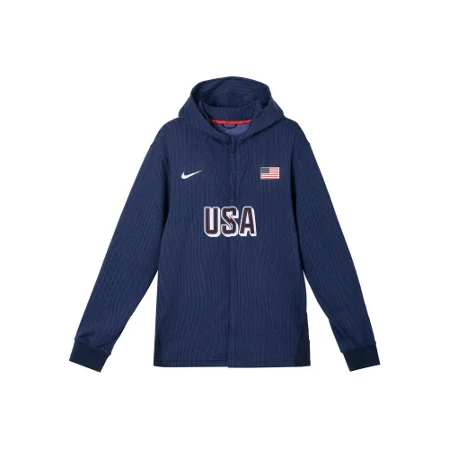 Nike USA Basketball Olympic Team Series Баскетбольная Джерси Мужская Obsidian White