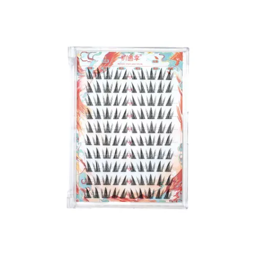 CHUYUJI Сегментированные гибкие эстетические накладные ресницы большой емкости Один кластер