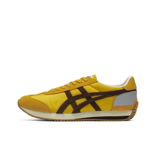 Onitsuka Tiger CALIFORNIA 78 VIN Повседневный Низкий Топ Желтый/Коричневый Унисекс